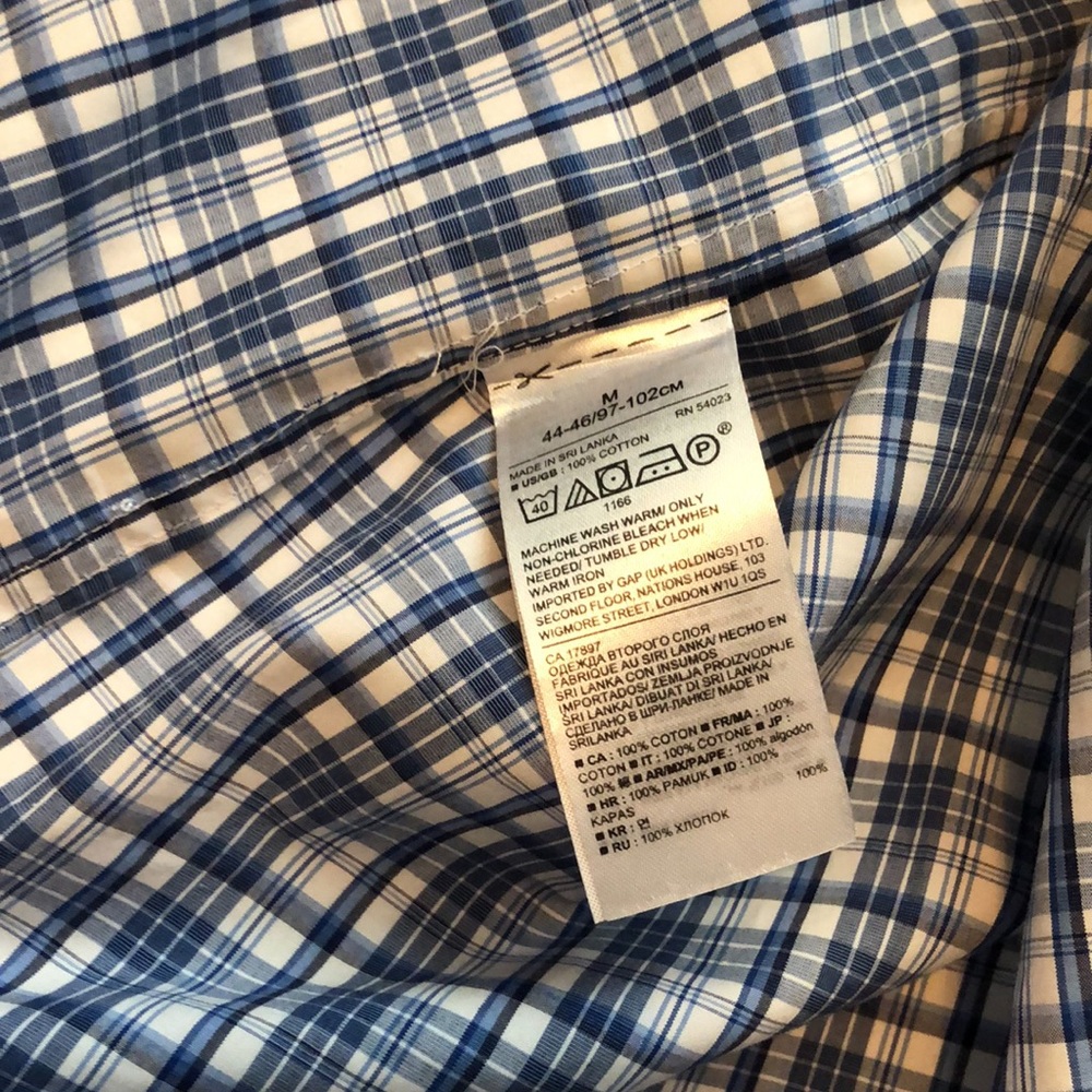 Banana Republic Grant Fit Men’s Dress Shirt - Picture 8 of 8